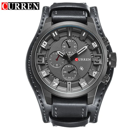 CURREN Leather -Watch 8225
