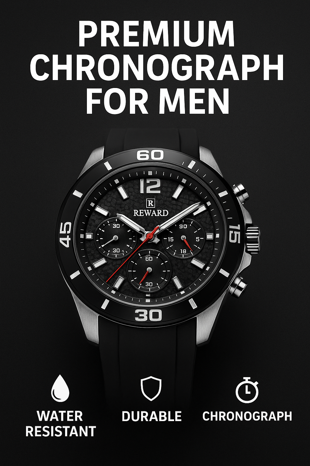 Rewards 83965 — The Signature Chronograph for Men of Distinction