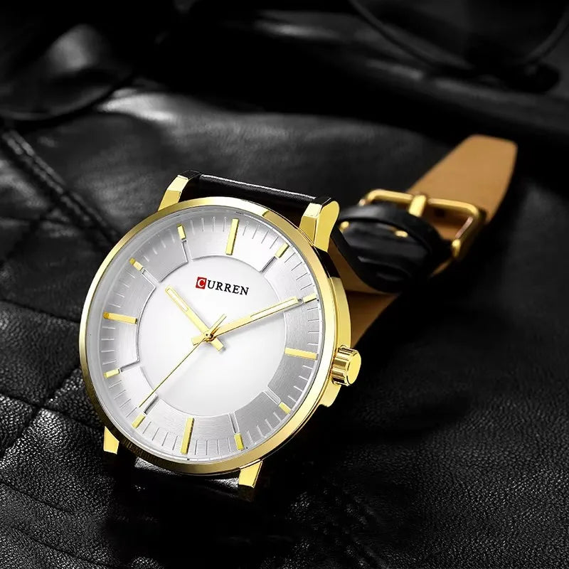 CURREN 8332 Watches Leather