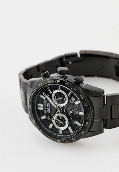 Mark Fairwhale FW-5880 NOCTUM - Men’s Black Chronograph Watch with Sapphire Crystal
