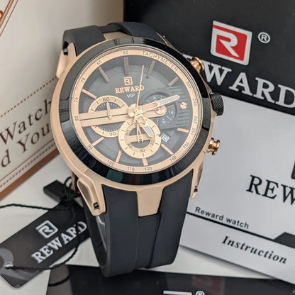 REWARD VIP Prestige Rose Gold Chronograph